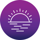 puesta de sol icon