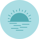 puesta de sol icon