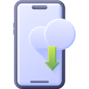 descarga en la nube icon