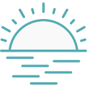 puesta de sol icon