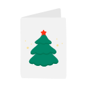 tarjeta de navidad icon