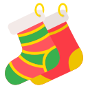 calcetines navideños icon