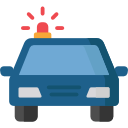 coche de policía icon