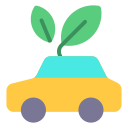 coche ecológico icon