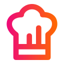 sombrero de cocinero icon