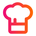 sombrero de cocinero icon