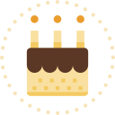 pastel de cumpleaños icon