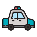 coche de policía icon