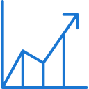 gráfico de linea icon