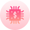 dinero digital icon