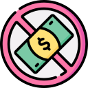 sin dinero icon