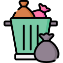 contenedor de basura icon