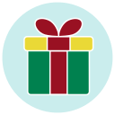 regalo de navidad icon