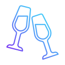 champagnerglas 