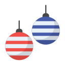 pelota de navidad icon