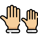 levantar la mano icon