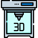 stampante 3d icona
