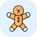 boneco de gengibre icon