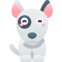 Bull terrier icon