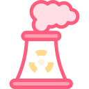 energía nuclear icon