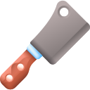 coltello da mannaia icona