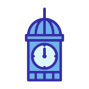 reloj de la torre icon