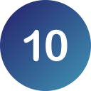 numero 10 icon