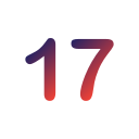 número 17 icon