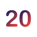 número 20 icon