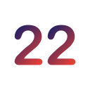 número 22 icon