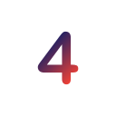 número 4 icon