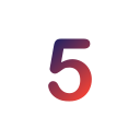 número 5 icon