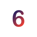 número 6 icon