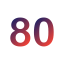 80 icon