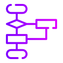 diagrama de flujo icon