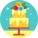 pastel de boda icon