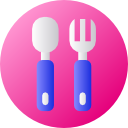 cuchara y tenedor icon