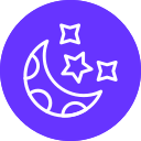 luna creciente icon