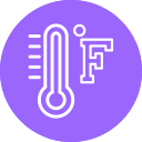 fahrenheit icon