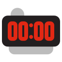 Reloj digital icon