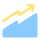 gráfico de crecimiento icon