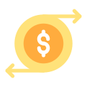 transferencia de dinero icon