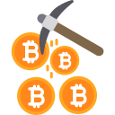 minería bitcoin icon