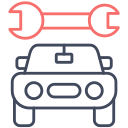 servicio de auto icon
