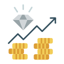 tabla de crecimiento icon