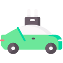 coche eléctrico icon