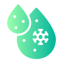 la contaminación del agua icon