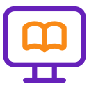 Biblioteca en linea icon