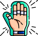 férula de mano icon