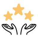 estrellas de calificación icon